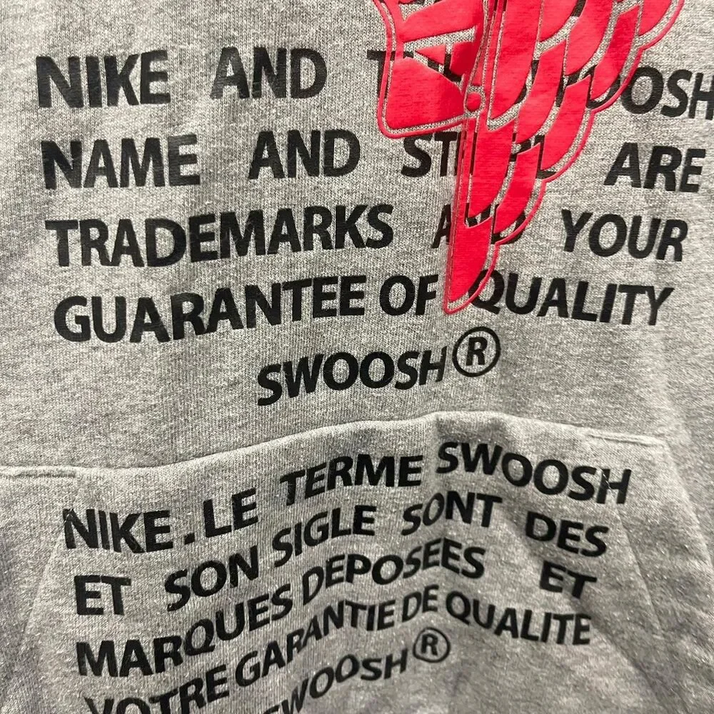 Jordan Men's Grey Hoodie